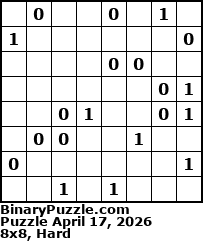 Binary Puzzle