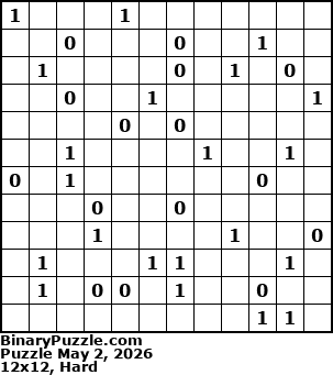 Binary Puzzle