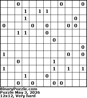 Binary Puzzle