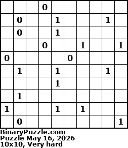 Binary Puzzle