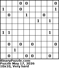 Binary Puzzle