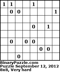 Binary Puzzle