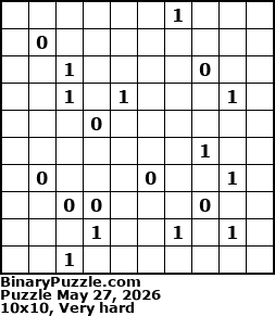 Binary Puzzle