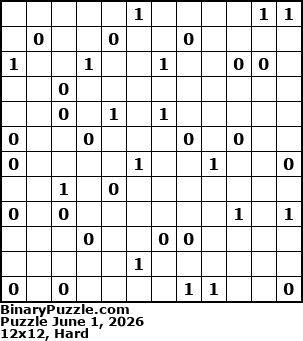 Binary Puzzle