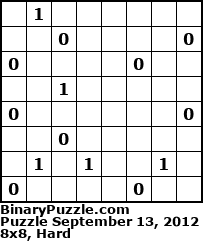 Binary Puzzle
