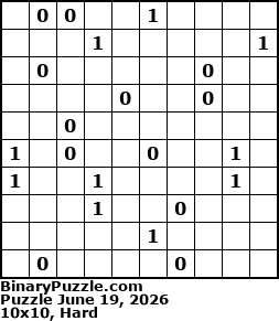 Binary Puzzle