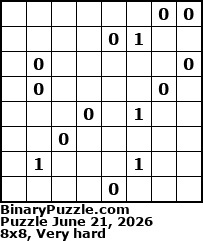 Binary Puzzle