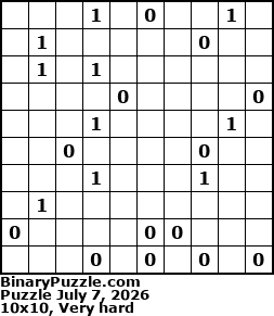 Binary Puzzle