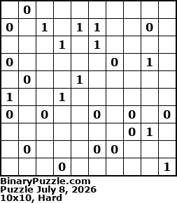 Binary Puzzle