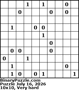 Binary Puzzle