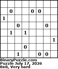 Binary Puzzle