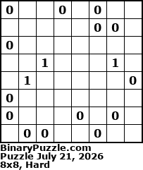 Binary Puzzle
