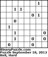Binary Puzzle