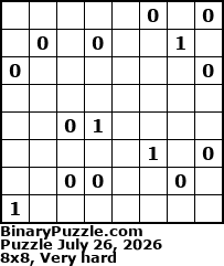 Binary Puzzle
