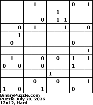 Binary Puzzle