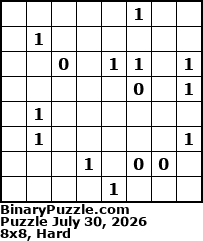 Binary Puzzle