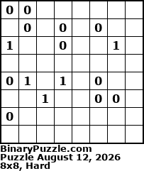 Binary Puzzle