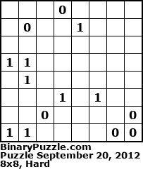 Binary Puzzle