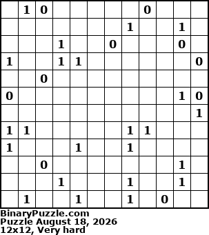 Binary Puzzle