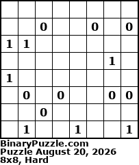 Binary Puzzle