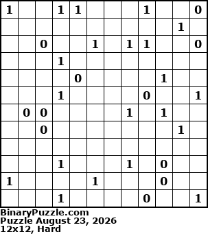 Binary Puzzle