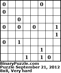 Binary Puzzle