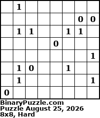 Binary Puzzle