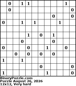 Binary Puzzle