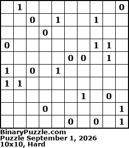Binary Puzzle