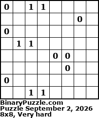 Binary Puzzle