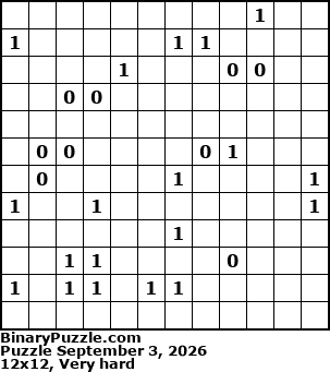 Binary Puzzle