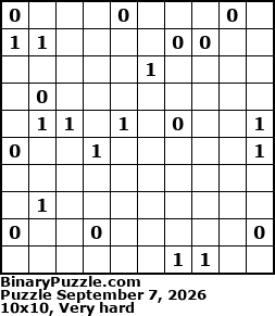 Binary Puzzle