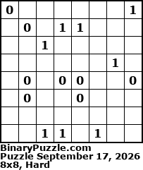 Binary Puzzle