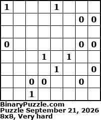 Binary Puzzle