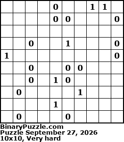 Binary Puzzle
