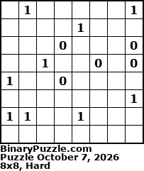 Binary Puzzle