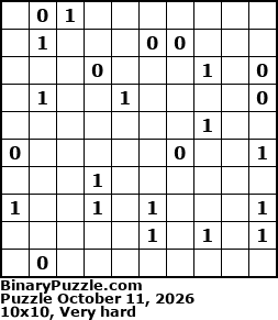 Binary Puzzle