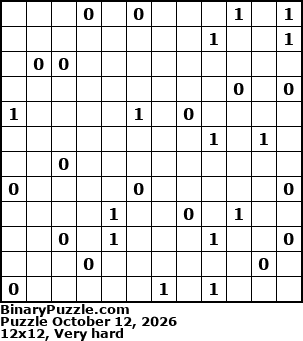 Binary Puzzle