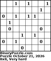 Binary Puzzle