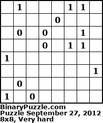 Binary Puzzle