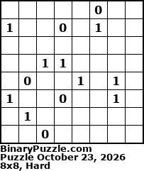 Binary Puzzle