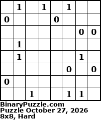 Binary Puzzle