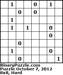 Binary Puzzle
