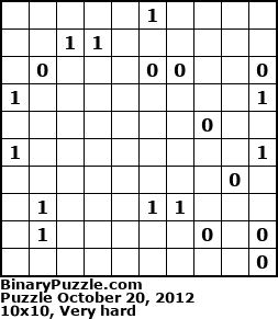 Binary Puzzle
