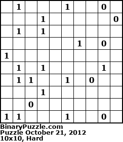 Binary Puzzle