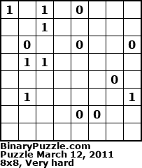 Binary Puzzle