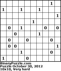 Binary Puzzle