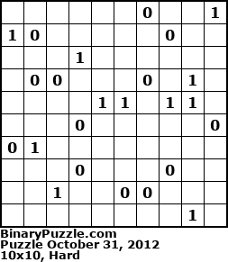Binary Puzzle