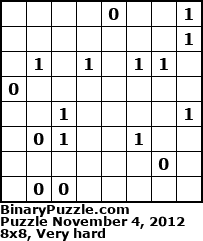 Binary Puzzle