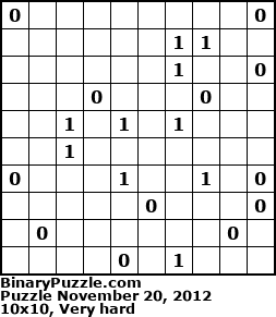 Binary Puzzle